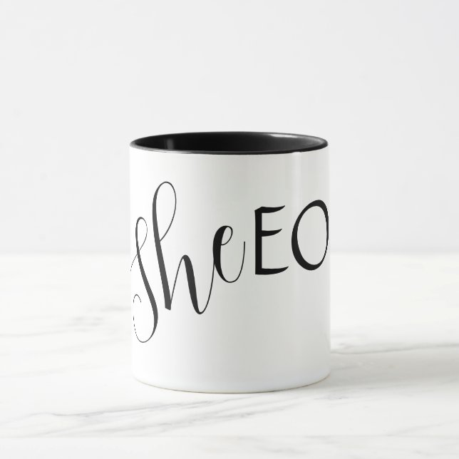 Caneca de Cerâmica Profissional SheEO (Centro)
