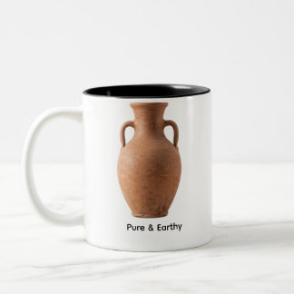 Caneca de Cerâmica Pura & Terrosa, Xícara de Café 