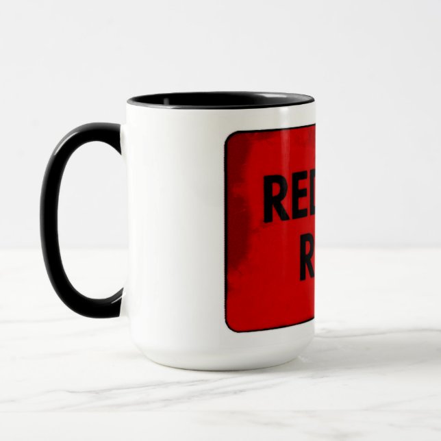Caneca de Cerâmica Red Hot Rush (Esquerda)
