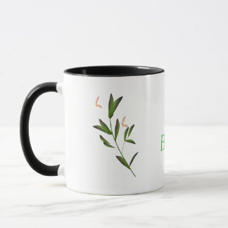 Caneca de Cerâmica "Seja Corajoso" 