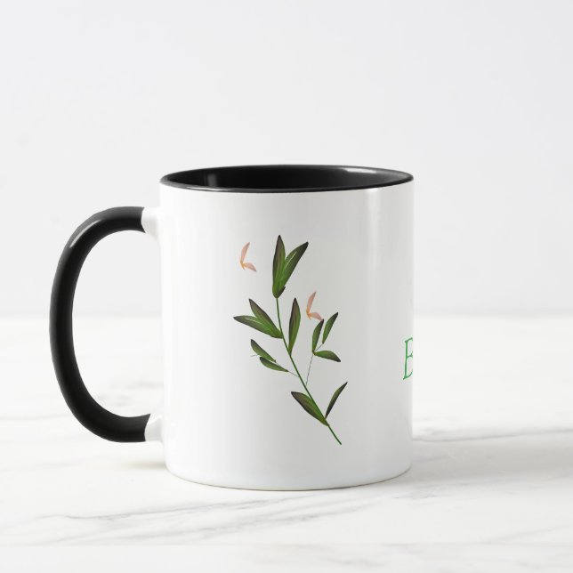 Caneca de Cerâmica "Seja Corajoso"  (Esquerda)