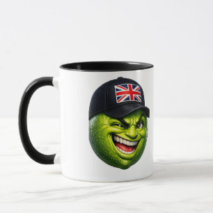 Caneca de cerâmica Union Jack britânica
