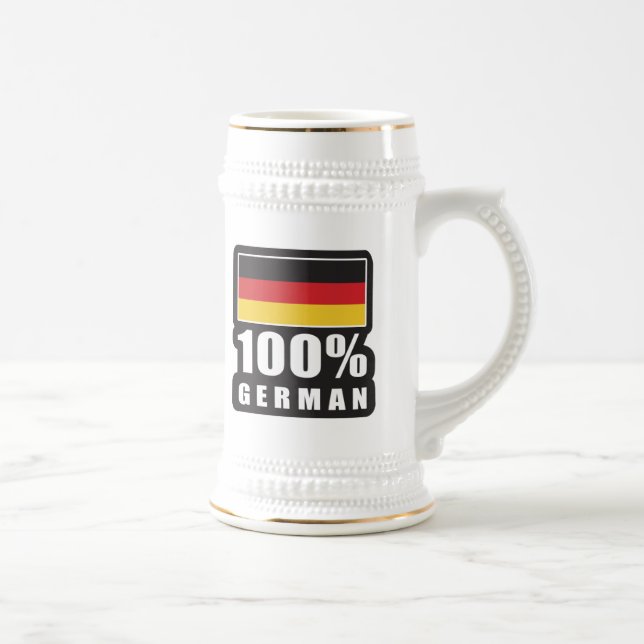 Caneca De Cerveja 100% Alemão (Direita)