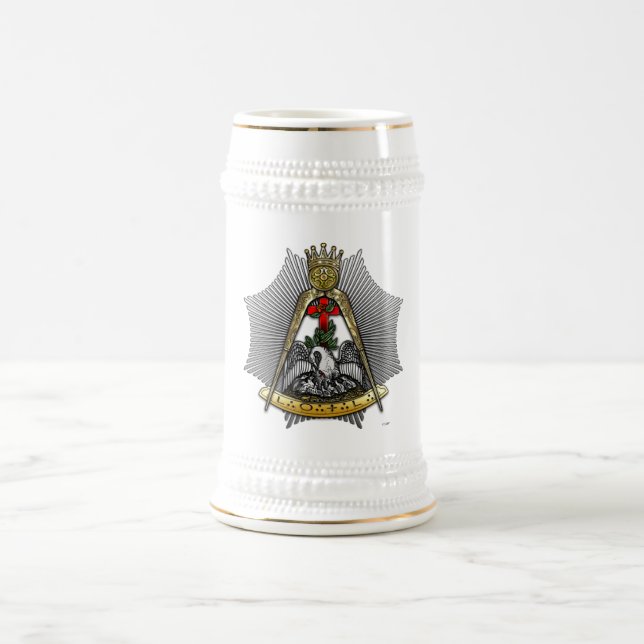 Caneca De Cerveja 18o Grau: Cavaleiro do rosa Croix (Centro)