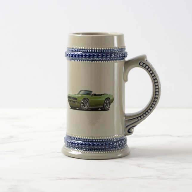Caneca De Cerveja 1968-69 Convertible verde de GTO (Direita)