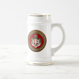 Caneca De Cerveja [200] Ordem de Malta - Casaco de armas SMOM