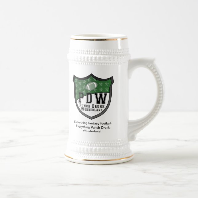 Caneca de cerveja 2013 da cerveja de PDW (Direita)