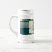 Caneca de cerveja 22 oz - Padrões geométricos mini