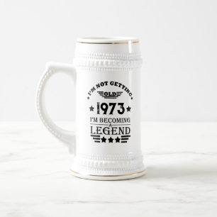 Caneca De Cerveja 50ª festa de aniversário personalizada