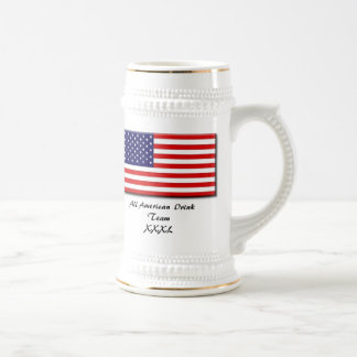 Caneca De Cerveja 50star-big, toda a bebida americana TeamXXXL