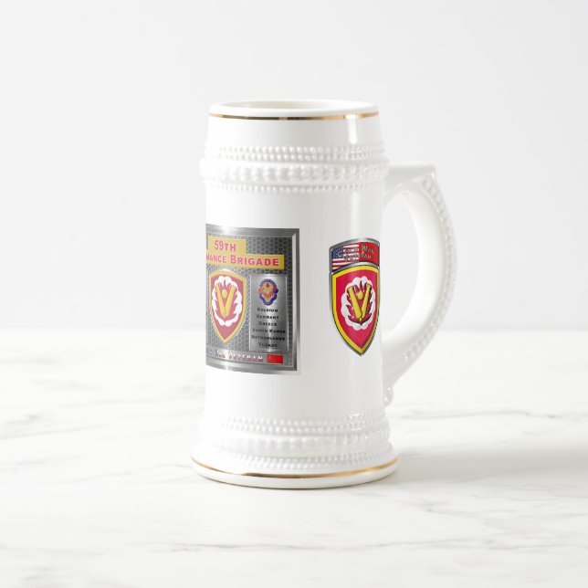 Caneca De Cerveja 59ª Brigada de Material Bélico (Frente Esquerda)