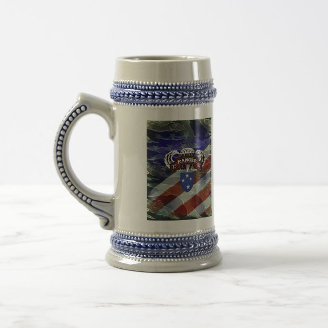 Caneca De Cerveja 75th Guarda florestal Rgt Stine (Esquerda)