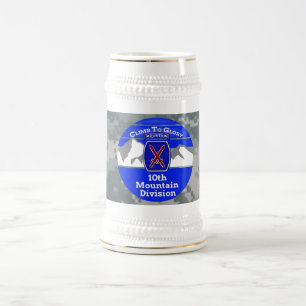 Caneca De Cerveja 80.ª Divisão de Montanha "Suba à Glória"