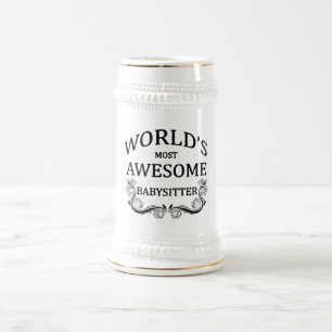 Caneca De Cerveja A baby-sitter a mais impressionante do mundo