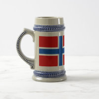 A bandeira de Noruega