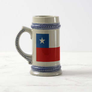 Caneca De Cerveja A bandeira do Chile