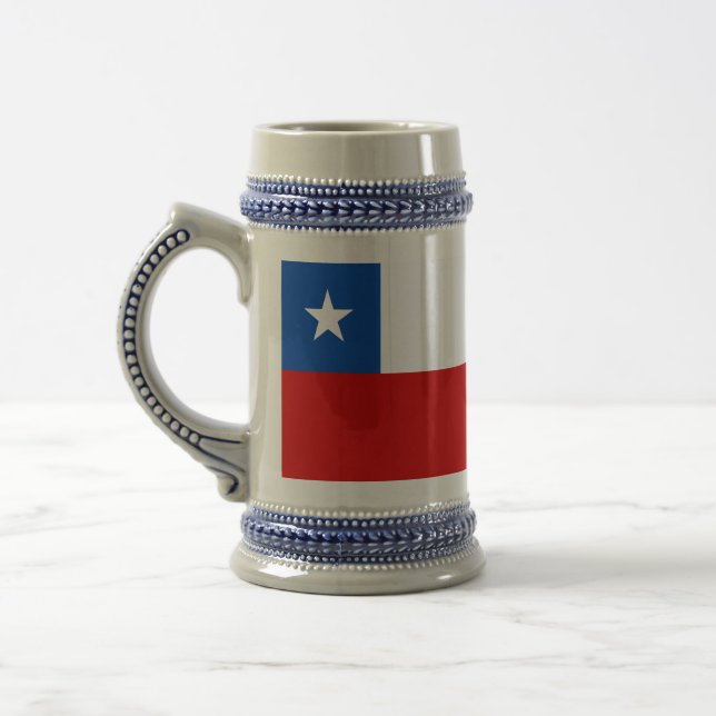 Caneca De Cerveja A bandeira do Chile (Esquerda)