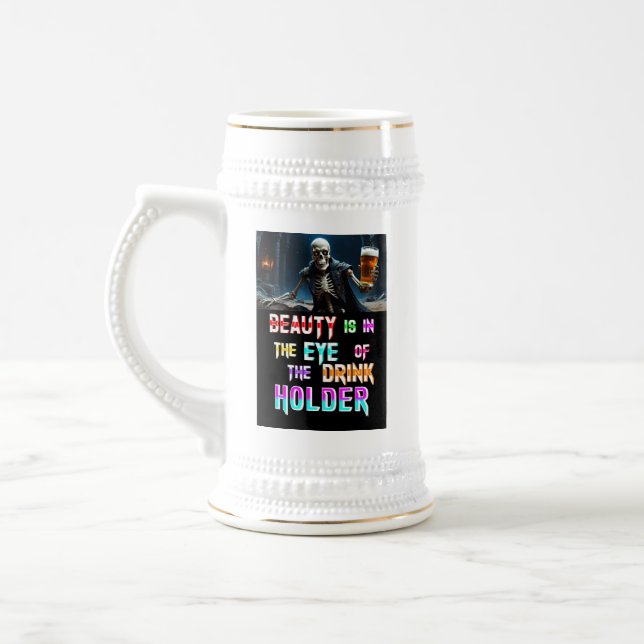 Caneca De Cerveja A Beleza Está No Olho Do Bebê (Esquerda)