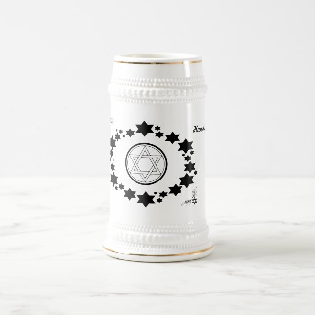 Caneca De Cerveja A Estrela de David - (Centro)