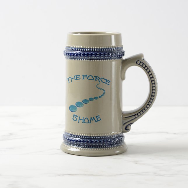 Caneca De Cerveja A força é Frisbee Home (Direita)