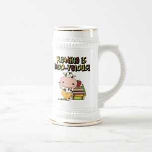 Caneca De Cerveja A leitura é MOO-velous