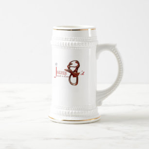 Caneca de cerveja à moda