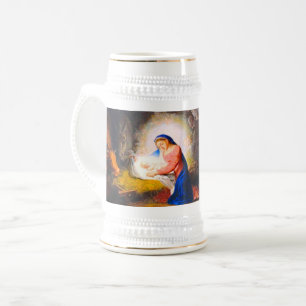 Caneca De Cerveja A Natividade do Cristo