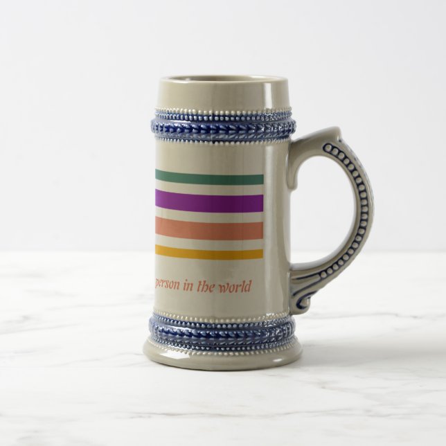 Caneca De Cerveja A pessoa mais bonita e adorável (Direita)