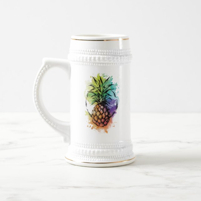 Caneca De Cerveja Abacaxi (Esquerda)