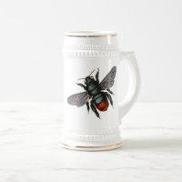 abelha antiga tipográfica