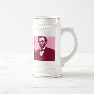 Caneca De Cerveja Abraham Lincoln