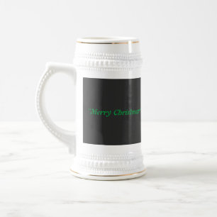 Caneca De Cerveja Acessórios de bar impressos com Natal Alegre Festi