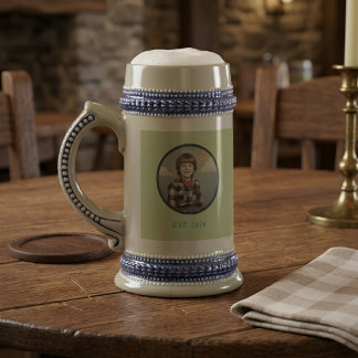 Caneca De Cerveja acessorios de bebida aniversário personalizado fot