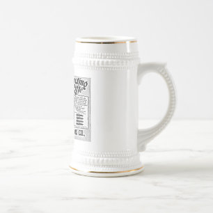 Caneca de cerveja ADIANTADA do ANÚNCIO do FEST