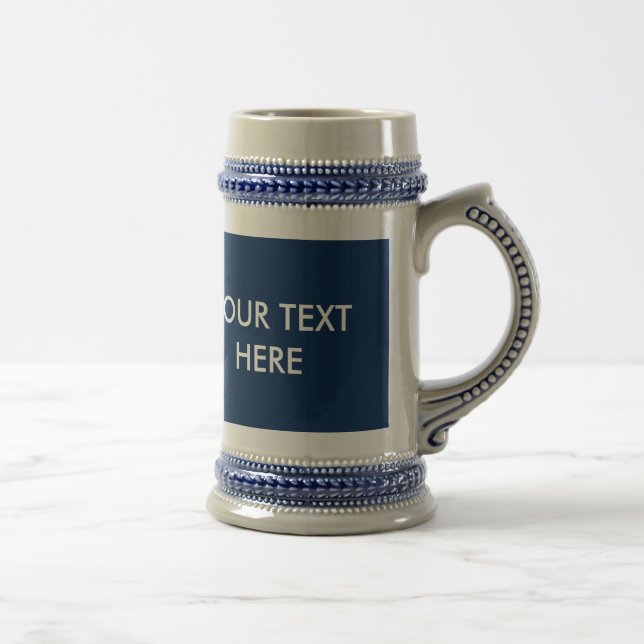 CANECA DE CERVEJA ADICIONAR SEU PRÓPRIO TEXTO (Direita)