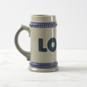 Caneca De Cerveja Adicione Seu Próprio Texto Personalizado no Boné d