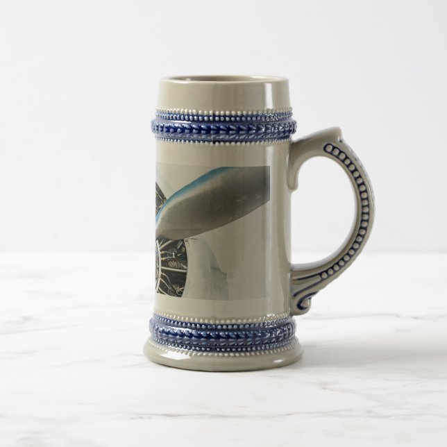 Caneca De Cerveja Aeronave Douglas DC-3. Hélice (Direita)