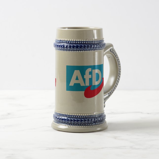 Caneca De Cerveja AfD:Alternativa para a Alemanha (Frente Esquerda)