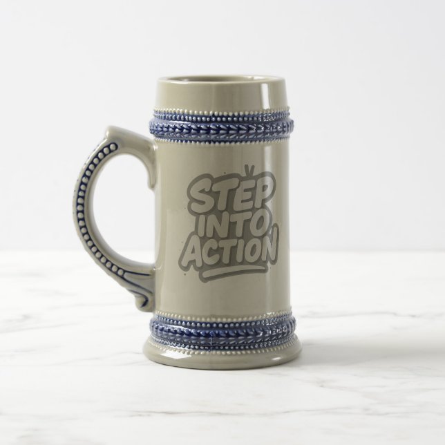 Caneca De Cerveja Aguente firme (Esquerda)