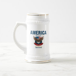 Caneca De Cerveja Águia de 250 Anos da América | 1776–2026 Comemorat