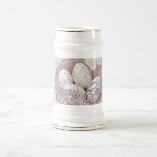 Caneca De Cerveja Alegria Gentil de Páscoa com Motivo Floral