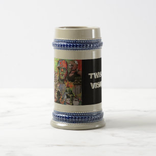 Caneca De Cerveja "Além do olho da mente "