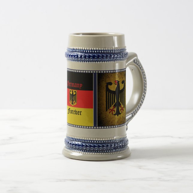 Caneca De Cerveja Alemão, Cruz de Ferro, cruz de ferro, Alemanha (Frente Esquerda)