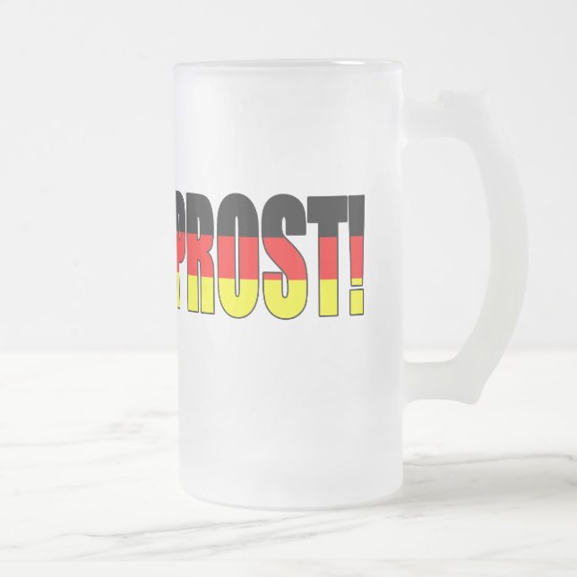 Caneca de cerveja alemão da cerveja de Prost (Direita)