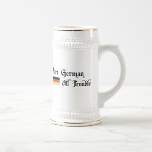 Caneca De Cerveja Alemão da parte todo o problema