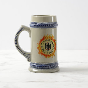 Caneca De Cerveja Alemão/Deutschland Para Sempre/águia/cruz de ferro