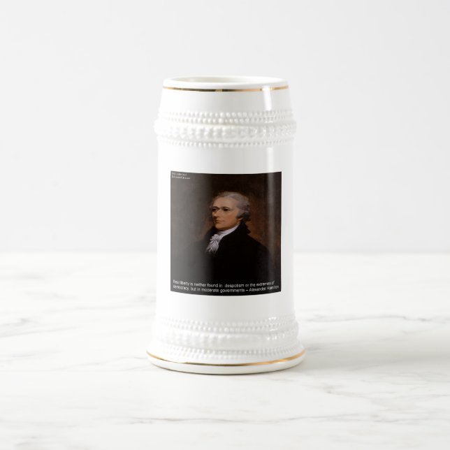 Caneca De Cerveja Alexander Hamilton Gifts (Centro)