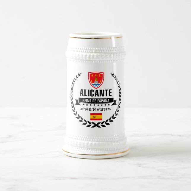 Caneca De Cerveja Alicante (Centro)