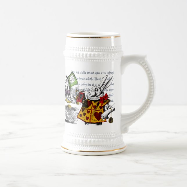 Caneca De Cerveja Alice no País das Maravilhas (Direita)