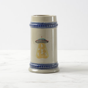 Caneca De Cerveja aliens design de gatos